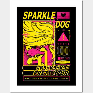 SPARKLEDOG EYESTRAIN Posters and Art